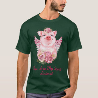 Camiseta Porcos São Os Meus Amantes De Porcos E Gif Agricul
