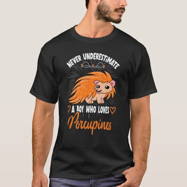 Camiseta Porcupine for Porcupines boy (Frente)