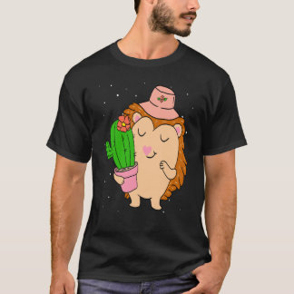 Camiseta Porcupine girl wears hat