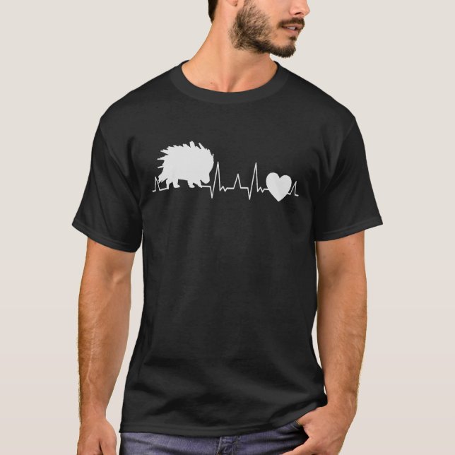 Camiseta Porcupine Heartbeat 1 (Frente)