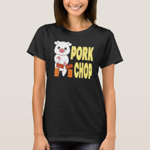 Camiseta Pork Chop Artes Marciais Karate Chop