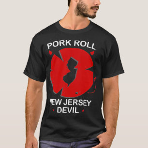 Camiseta Pork Roll Nova Jersey Devil Comida Pine Bar