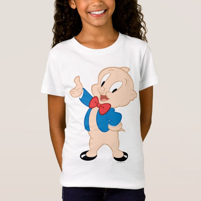 Camiseta Porky Pig | Dose clássica (Frente)