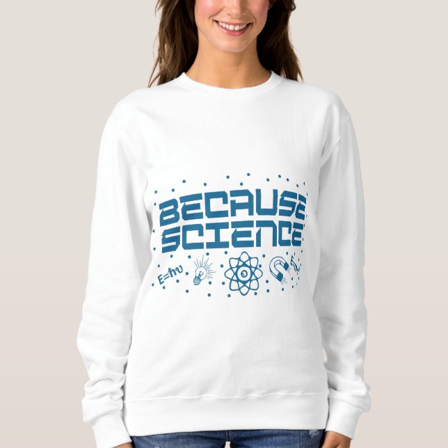 Camiseta Porque a ciência é engraçada (Frente)