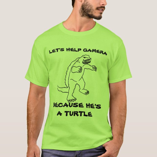 Camiseta Porque é uma tartaruga (Frente)
