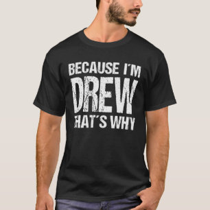 CAMISETA PORQUE ESTOU DESENHADO É POR ISSO QUE ME DIVERTI