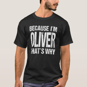 CAMISETA PORQUE EU SOU MAIS OLIVEIRO É POR ISSO QUE ME DIVE