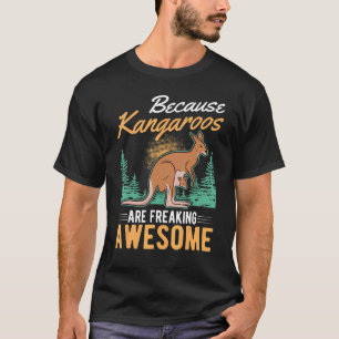 Camiseta Porque Os Kangaros São Um Canguru Incrível