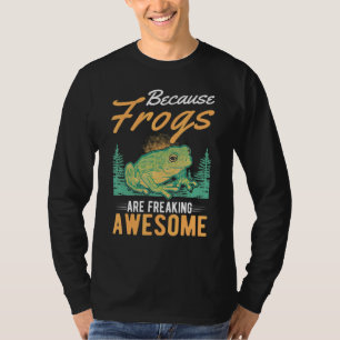 Camiseta Porque Sapos São Um Sapo Incrível
