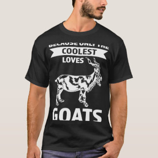 Camiseta Porque só o mais legal adora cabras