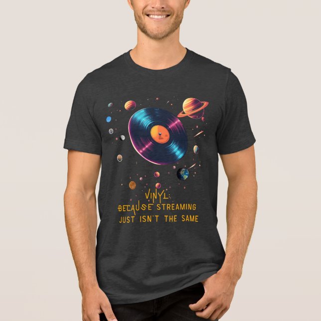 Camiseta Porque streaming não é a mesma coisa (Frente)