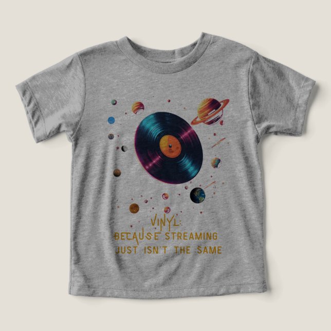 Camiseta Porque streaming não é a mesma coisa (Design frontal)