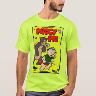 Camiseta porquinha clássica de 1940