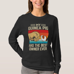Camiseta Porquinho Citação Porquinho-da-índia Retrô Vintage
