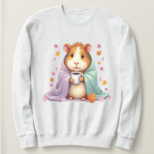 Camiseta Porquinho-da-índia em um Cobertor gif de Cerejeira