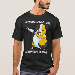 Camiseta Porquinho-da-índia Fofo Para Mulheres Mãe Raça de 