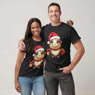 Camiseta Porquinho-da-índia Natal