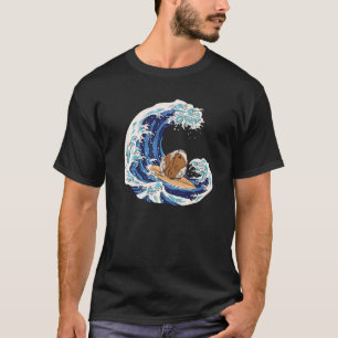 Camiseta Porquinho da Índia Surfando Porquinho da Índia de 