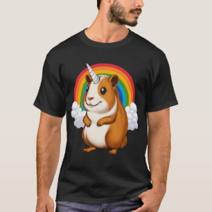 Camiseta Porquinho-da-índia Unicórnio