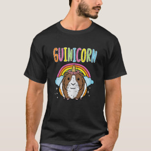 Camiseta Porquinho da Índia Unicórnio Guinicorn Cavy Menina
