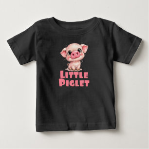 Camiseta Porquinho, Leitão Divertido Roupa Infantil
