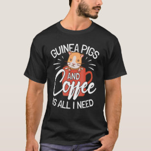 Camiseta Porquinhos-da-índia E Café Porquinho-da-índia