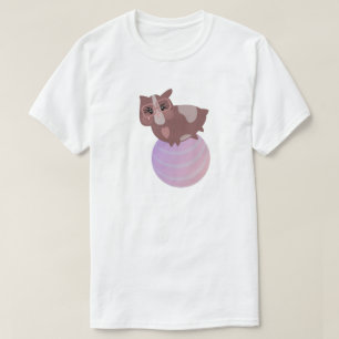 Camiseta Porquinhos-da-índia Fofos se Exercitando