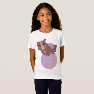 Camiseta Porquinhos-da-índia Fofos se Exercitando