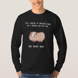 Camiseta Porquinhos-da-índia Nunca Zero Cavy Roedor