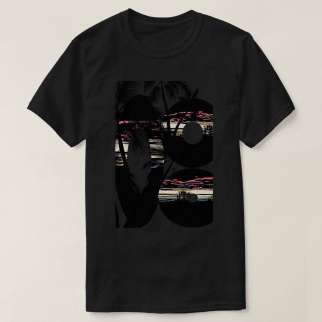 Camiseta Pôrs do sol Cali TShirt (Frente do Design)