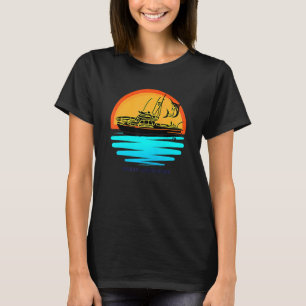 Camiseta Pôrs do sol de Mens Alexi Ricci Hawaii Ocean