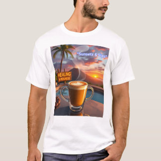 Camiseta Pôrs do sol e Sips