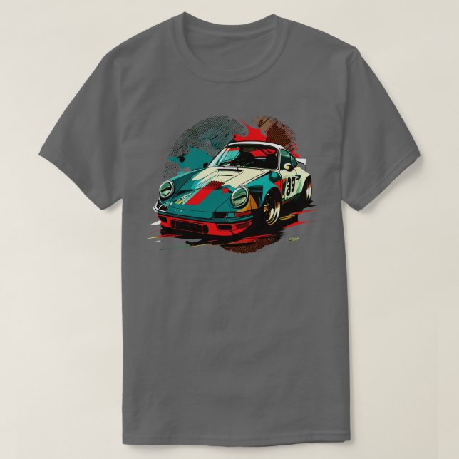 Camiseta Porsche 911 16 (Frente do Design)