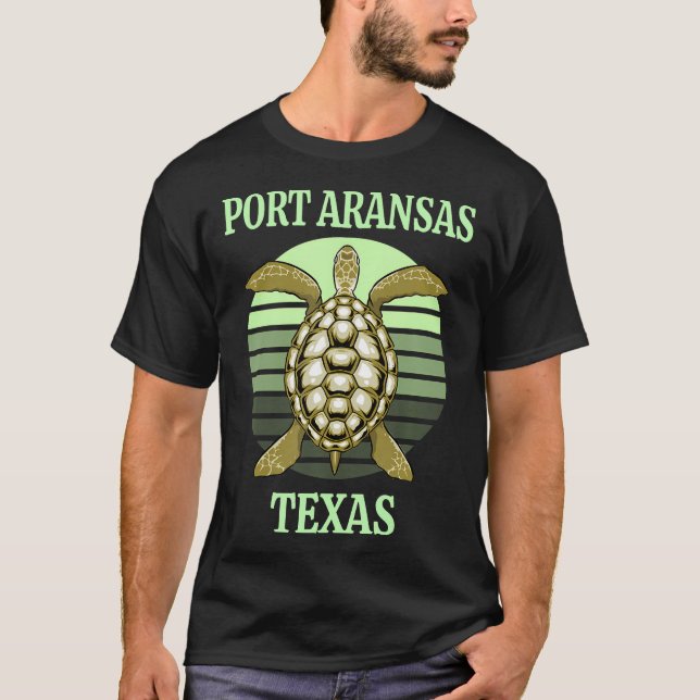 Camiseta Port ArKansas Sea Turtle (Frente)