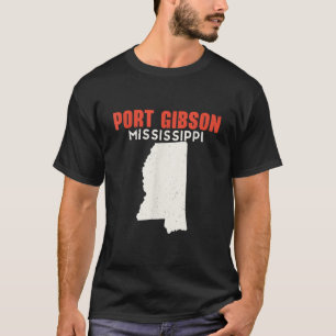 Camiseta Port Gibson Mississippi EUA State America Viagem M