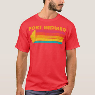 Camiseta Port Hedland Western Austrália Vintage foi incomod