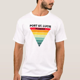Camiseta Port Rua Lucie Florida Fl Hometown Miami Estado de