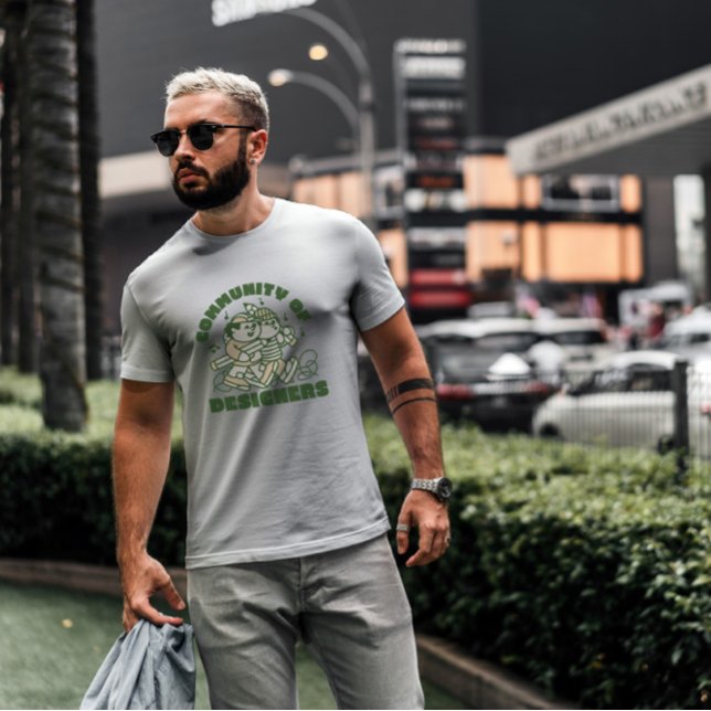 Camiseta Porta de Amigos do Designer (Criador carregado)