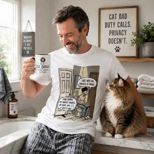Camiseta Porta Fechada e o Gato