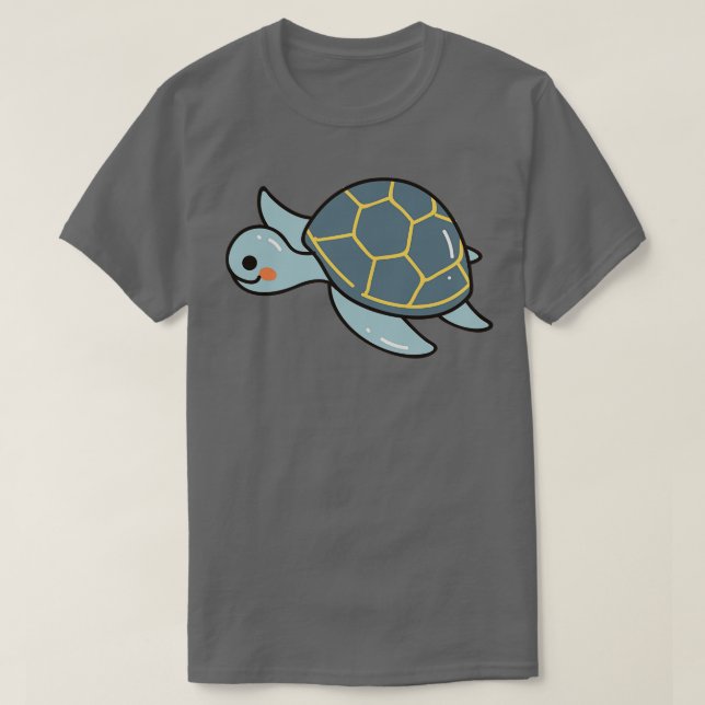 Camiseta Porta-Tartarugas do Mar Cento (Frente do Design)
