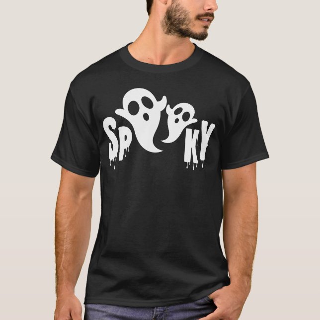 Camiseta Porta-voz para a garota do Halloween (Frente)