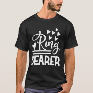 Camiseta Portador de Aliança Fofa Engajamento Casais Recém-