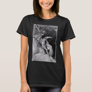 Camiseta Portador de Luz Lucifer Ímpio Satânico Oculto Góti