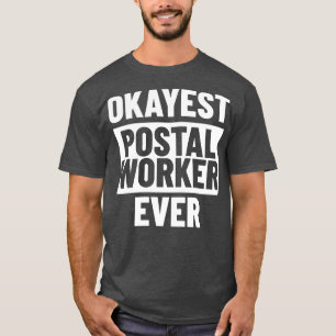 Camiseta Portadora de Correio do Correio do Trabalhador Pos