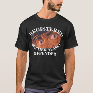 CAMISETA PORTAGEM DO OFFENDER ALASKA ALASKA REGISTRADA
