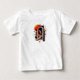 Camiseta Portal – Arte Abstrata Geométrica Minimalista