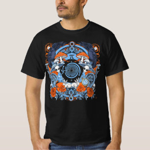 Camiseta Portal Cósmico Psicodélico Alienígena Fantasyland