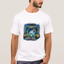 Camiseta Portal de Gol de Futebol | Todo Gol Começa Aqui De