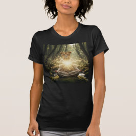 Camiseta Portal de Meditação Alegria de Coração de Leão
