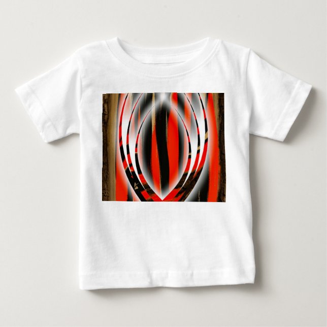 Camiseta Portal de xamãs, pintura abstrato, pintura digital (Frente)